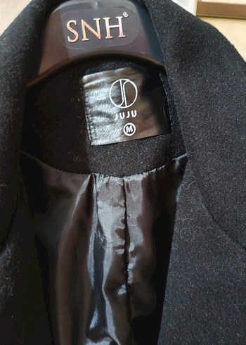 Siyah Uzun Klasik Kaban - Görsel 3