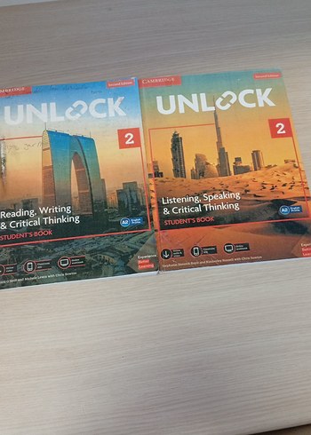 Unlock 2 Öğrenci Kitapları - Okuma, Yazma, Dinleme, Konuşma