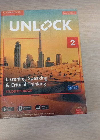Unlock 2 Öğrenci Kitapları - Okuma, Yazma, Dinleme, Konuşma