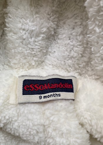 Kahverengi Kürklü Bebek Tulumu Kapüşonlu - Görsel 4