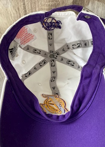 Beyaz Los Angeles Lakers Şapka - Görsel 2