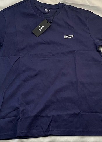 Mavi Jean Erkek Koyu Lacivert Baskılı Tişört - Görsel 2