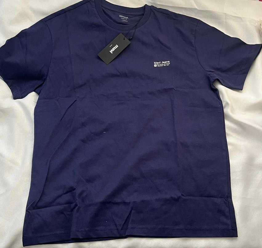 Mavi Jean Erkek Koyu Lacivert Baskılı Tişört - Görsel 2