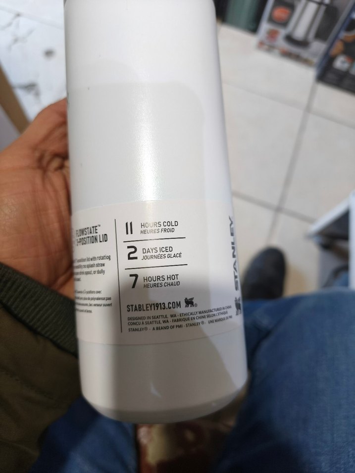 Stanley Beyaz Termos Matara - Görsel 3