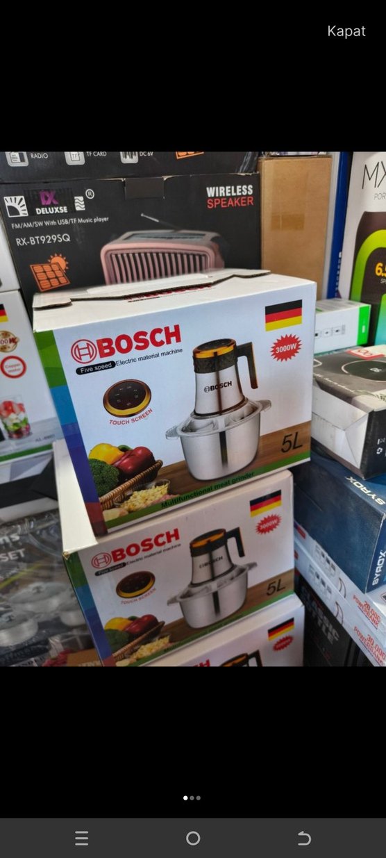 Bosch 5L 3000W Renkli Doğrayıcı - Görsel 3