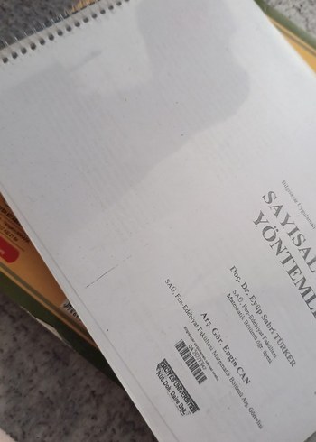  sayısal analiz yöntemleri