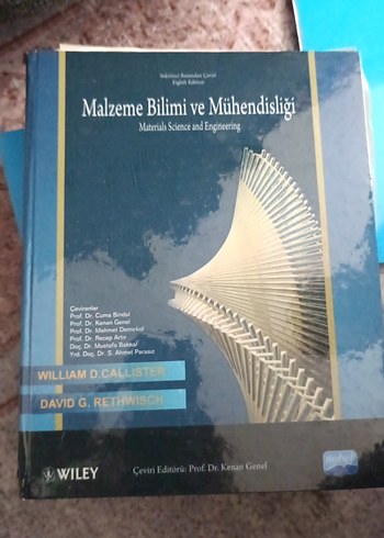 Malzeme Bilimi ve Mühendisliği Kitabı