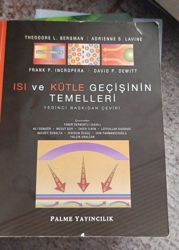 Isı ve Kütle Geçişinin Temelleri - Palme Yayıncılık
