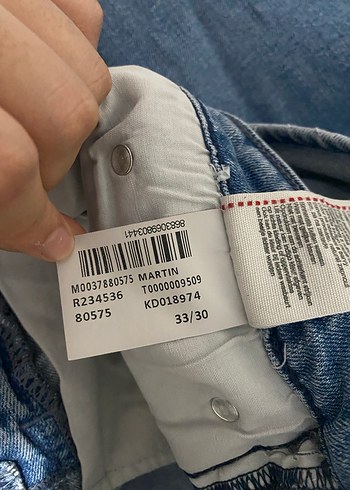 Açık Mavi Bağcıklı Erkek Kot Pantolon - Görsel 4