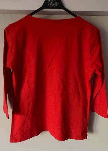 dior kırmızı uzun kollu kadın tshirt - Görsel 2