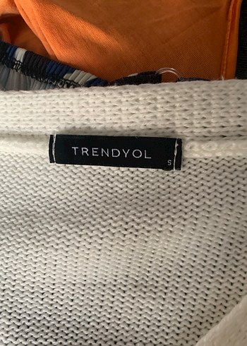 beyaz örgv yaka salaş hırka - Görsel 3
