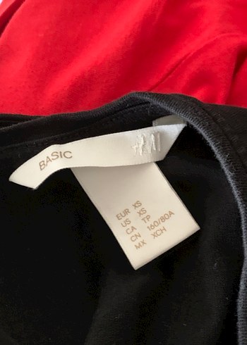 hm siyah kısa kollu midi elbise - Görsel 3