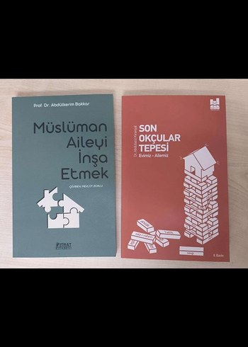 Müslüman Aileyi İnşa Etmek ve Son Okçular Tepesi Kitapları