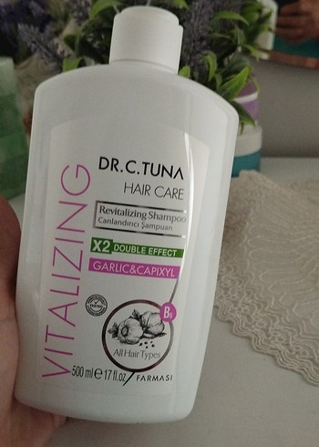 Dr.C.Tuna Sarımsaklı Canlandırıcı Şampuan 500 ml - Görsel 4