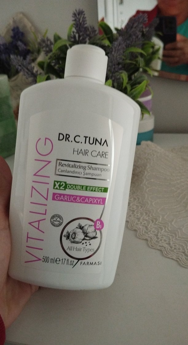 Dr.C.Tuna Sarımsaklı Canlandırıcı Şampuan 500 ml - Görsel 4