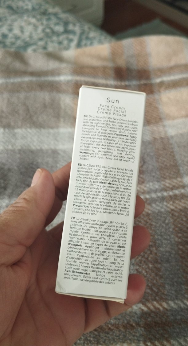 DR.C.TUNA Güneş Koruyucu Yüz Kremi SPF 50+ 50ml - Görsel 3