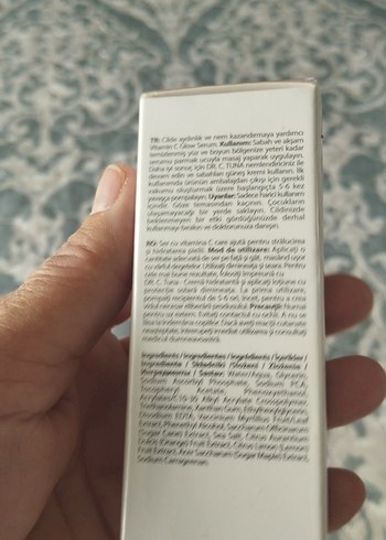 DR.C.TUNA Vitamin C Aydınlatıcı Serum 30ml - Görsel 2