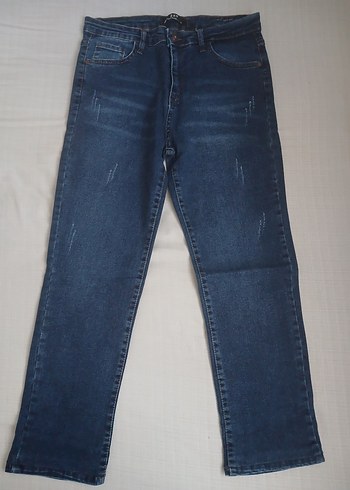Kadın Lacivert Denim Regular Fit Jean