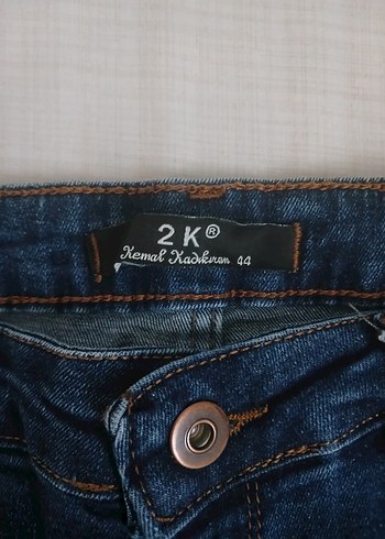 Diğer Kadın Lacivert Denim Regular Fit Jean