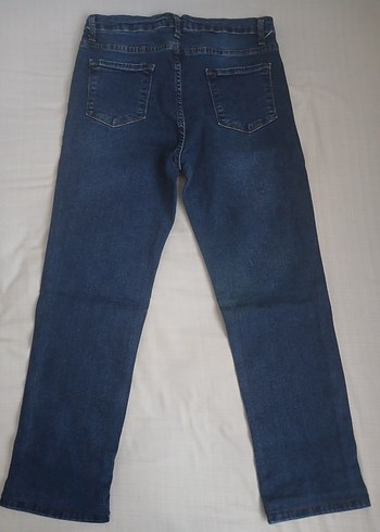 44 Beden Kadın Lacivert Denim Regular Fit Jean