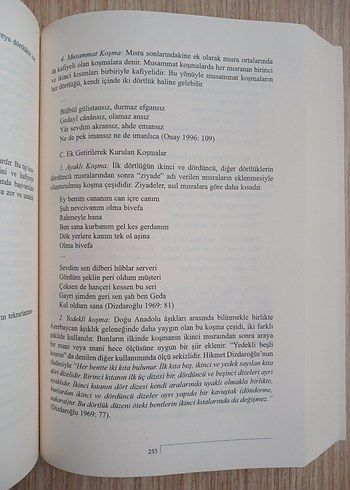  Beden Renk Türk Halk Edebiyatı El Kitabı - 18. Baskı