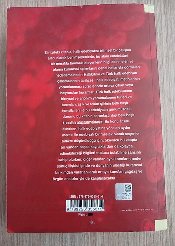  Türk Halk Edebiyatı El Kitabı - 18. Baskı