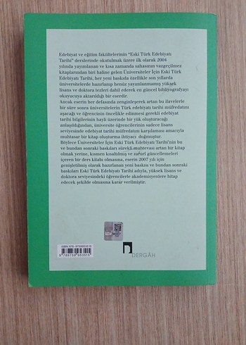  Üniversiteler İçin Eski Türk Edebiyatı Tarihi