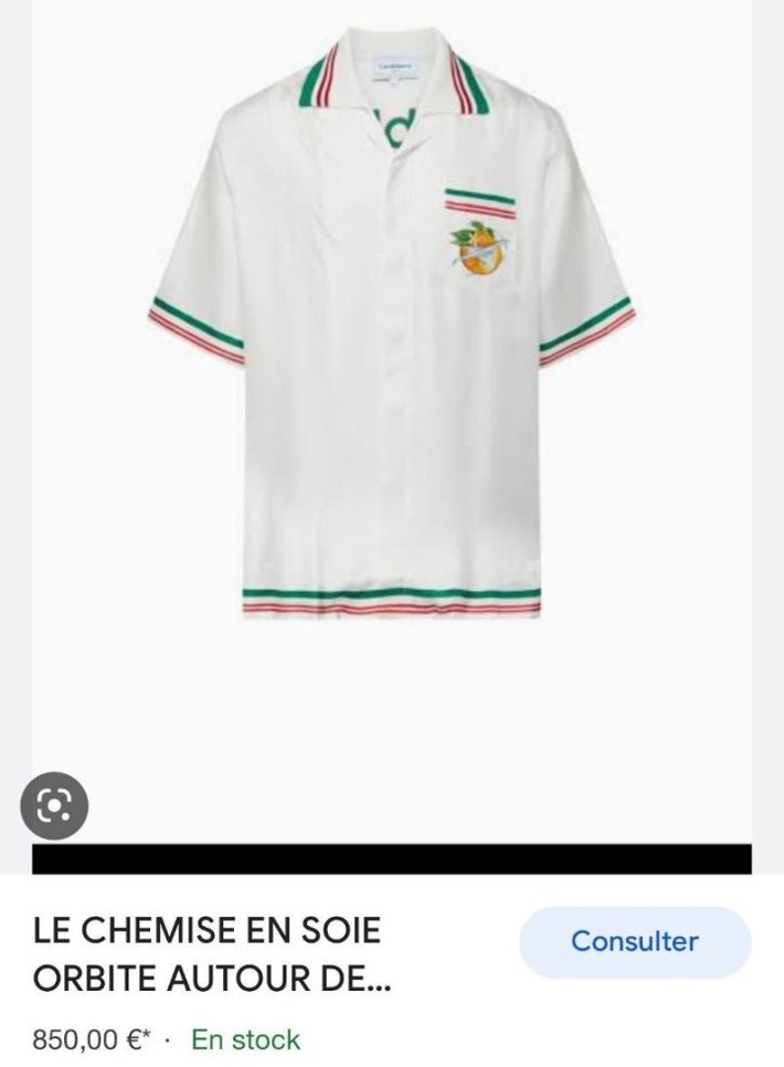 Düğmeli Nakışlı Beyaz Erkek Kısa Takımı - Görsel 2