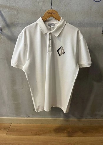 Erkek Beyaz Kısa Kollu Polo Tişört