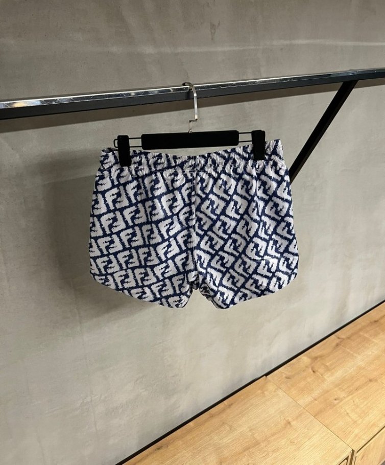 Erkek Beyaz Bağcıklı Mini Şort - Görsel 2