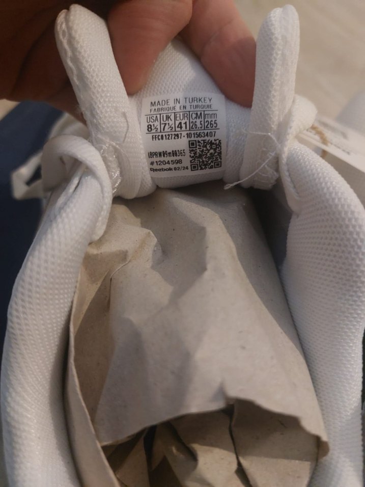 Reebok beyaz koşu ayakkabısı - Görsel 3