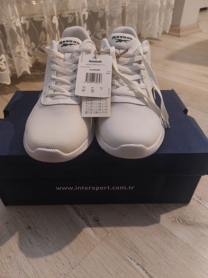 Reebok beyaz koşu ayakkabısı - Görsel 4