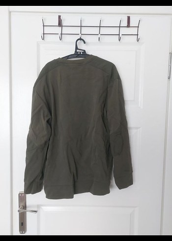 #Haki #Puma Erkek #Sweatshirt, Bisiklet Yaka, Rahat Kesim - Görsel 5