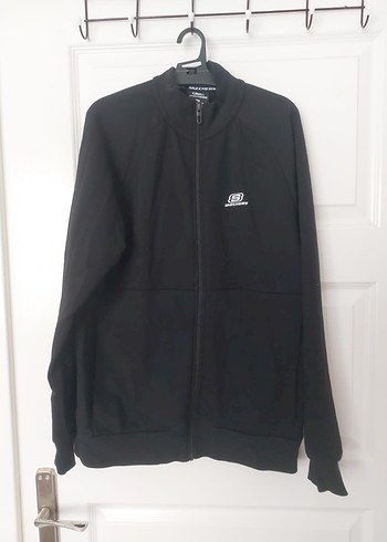 #Skechers Siyah #Fermuarlı #Sweatshirt