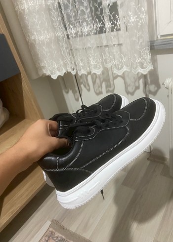 Siyah Erkek Spor Ayakkabı