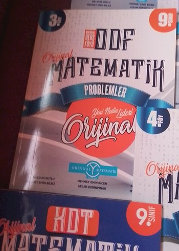 Beden Renk 9. Sınıf Matematik Soru Kitapları Seti