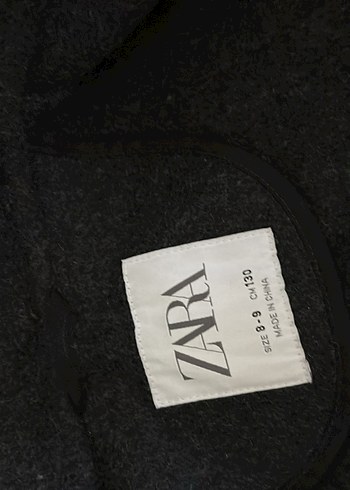 Koyu Gri Düğmeli Kaban - Görsel 6