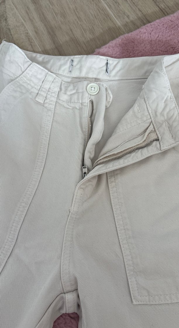 Beyaz kadin Pantolonu - Görsel 3