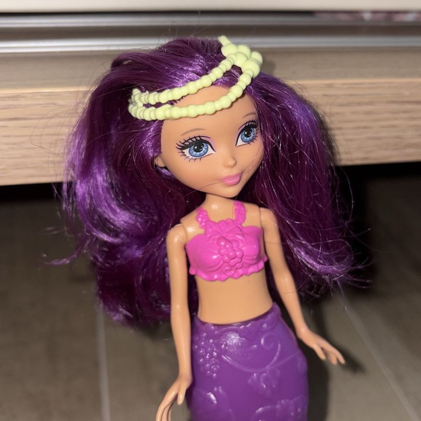 Mor Deniz Kızı Bebek - Görsel 2