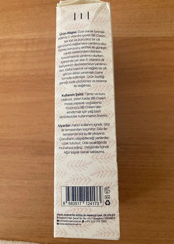 Skınsensual Medium SPF50+ BB Krem - Görsel 6