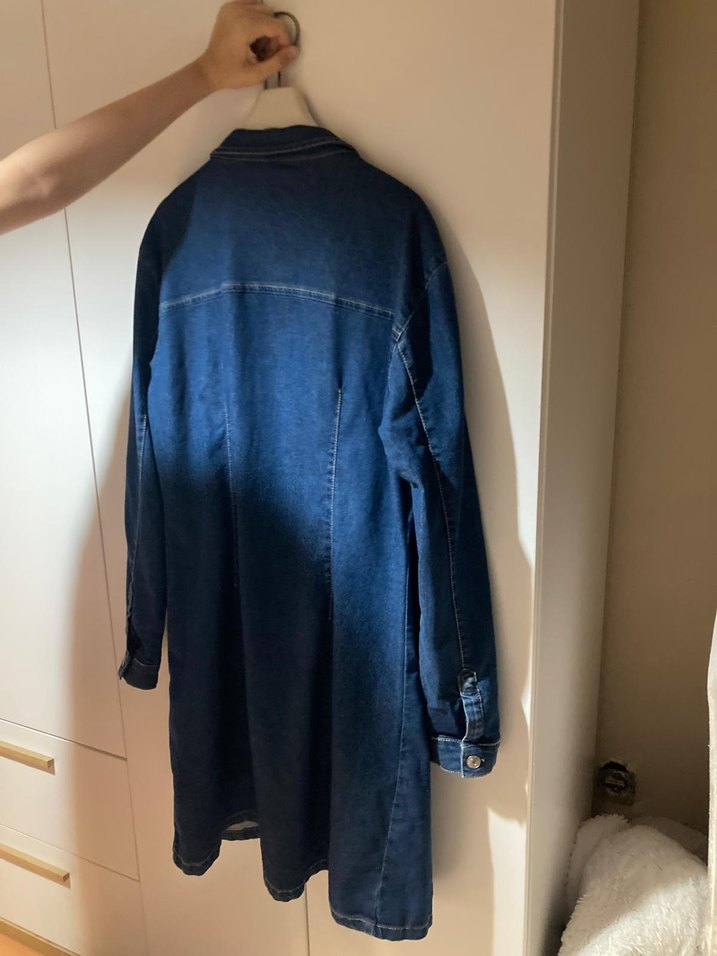 LCW Waikiki Uzun Kot Ceket - Görsel 3