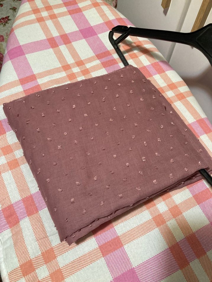 Gül Kurusu Dokumalı Şal - Görsel 3