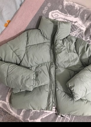 Mint yeşili mont
