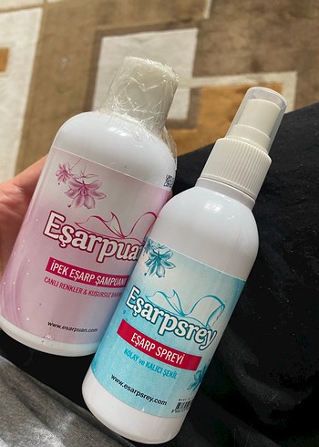 İpek Eşarp Şampuanı ve Eşarp Spreyi