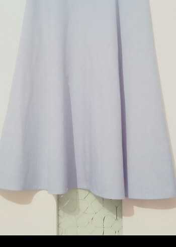 Midi Boy açık mavi etek - Görsel 2