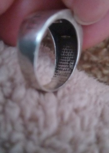 Minimalist Siyah Erkek Yüzük - Görsel 4