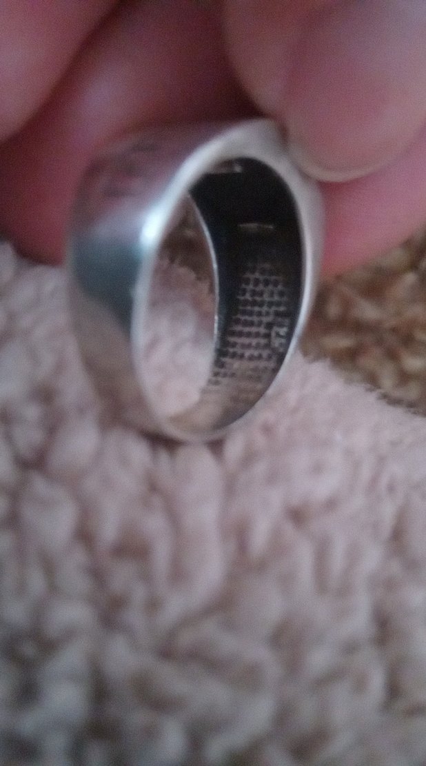 Minimalist Siyah Erkek Yüzük - Görsel 4