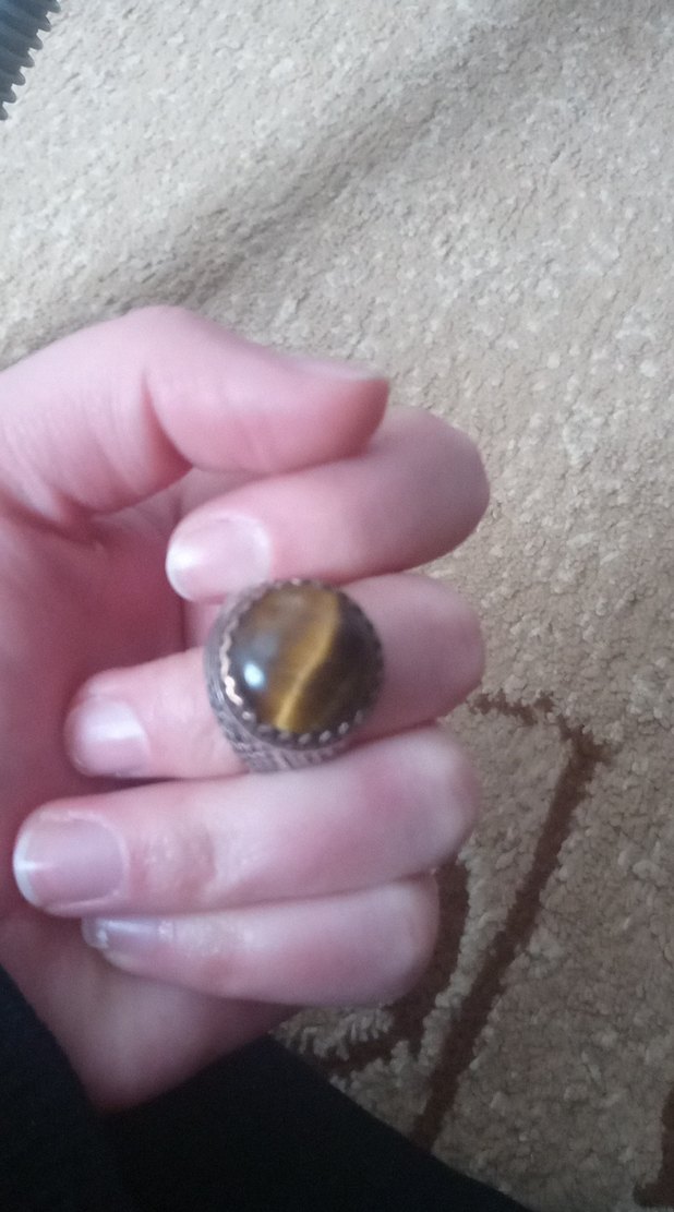 Bohem Tarz Erkek Vintage Yüzük - Görsel 5