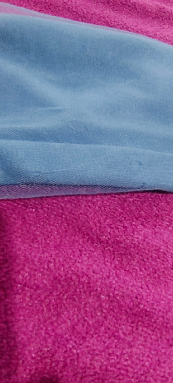 Tesettür Abiye - Mavi - Tül - Görsel 2