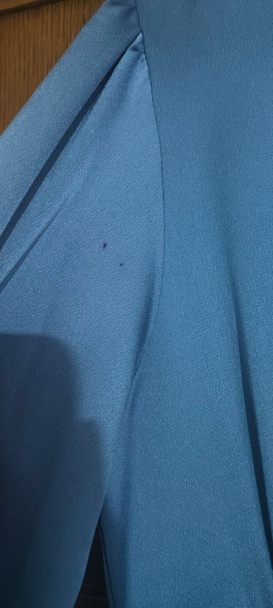 Mavi Tesettür Mezuniyet Elbisesi - Görsel 2